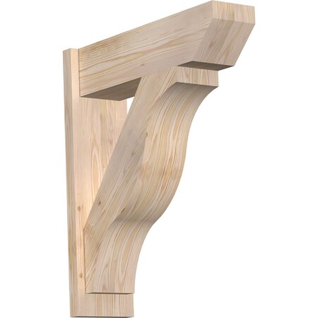 Ekena Millwork Funston Slat Smooth Outlooker, Douglas Fir, 7 1/2"W x 26"D x 30"H OUT08X26X30FST06SDF